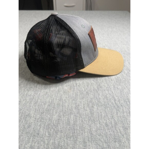 Realtree Leather Patch Hat Cap Snapback Trucker (●) - Picture 5 of 5